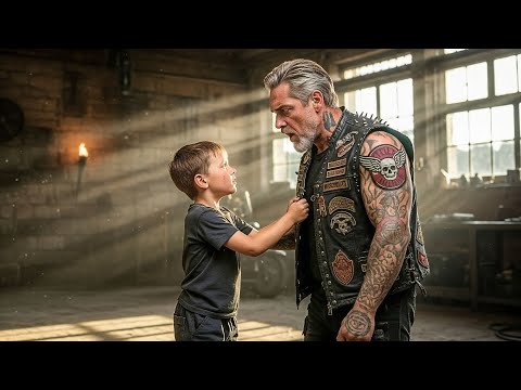 “My Mom Rode With Men Have Same Jacket,” Little Boy Said—The Hell’ s Angel Biker’s Froze In Shock