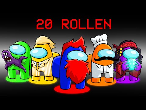 20 ROLLEN in EINER RUNDE in Among Us