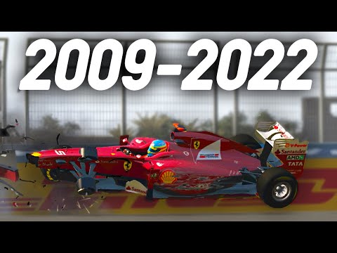 The Evolution Of Crashing In F1 Games (2009-2022)