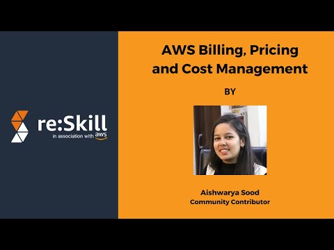 AWS Billing, Pricing and Cost Management