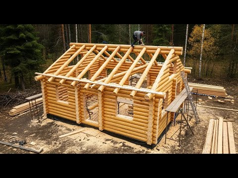 . From City Noise to Forest Silence: Two Years Building and Living in a Remote Off Grid Log Cabin