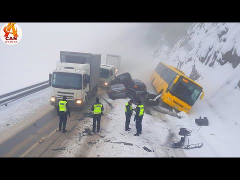 100 Icy Road Madness Caught on Camera #33
