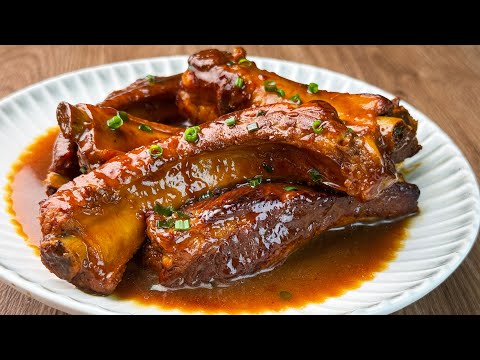 Braised Pork Ribs Recipe | So Tender, Juicy & Flavorful!