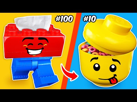 I Tested the Top 10 LEGO Products You Won't Believe Are Real! | FUNZ Bricks