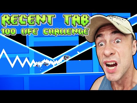NOBODY CAN COMPLETE THIS - Geometry Dash RECENT TAB 100 Life Challenge