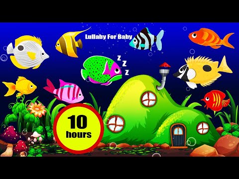 10 Hours Baby Sleep Music 🎶 Relaxing Mozart Lullaby to Help Babies Sleep Instantly 🌙