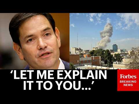 BREAKING NEWS: Marco Rubio Speaks To Reporters About The Escalating Conflict With Iran