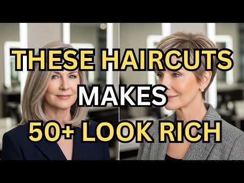 5 REJUVENATING HAIRCUTS TO LOOK RICH & ELEGANT AT 50+