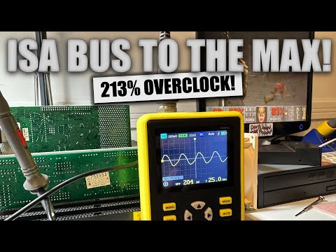 Taking an ISA Graphics Card to the Max! ISA Bus Overclocking #isadoom25fps