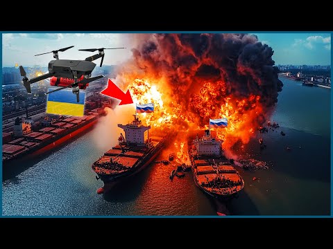 Ukraine Waited for 200,000-ton Ship to Be Filled with Oil – Then 1,200kg of Bombs Hit the Port