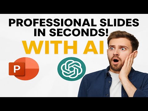 How to Make Amazing Presentations with AI: Step-by-Step Guide (ChatGPT & Gamma) #powerpoint #chatgpt