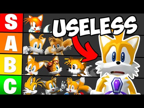 Ranking How USELESS Tails is in Every Sonic Game