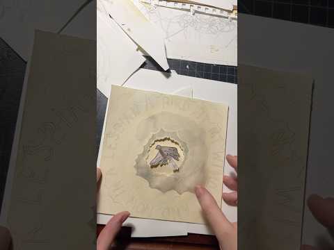 album cover by Jane Dunn! follow them on instagram @ blueberrylife #behindthescenes #traditionalart