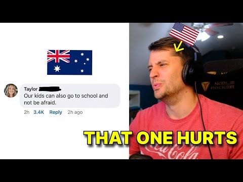 American reacts to 10 Reasons I WONT Move Back to America from Australia