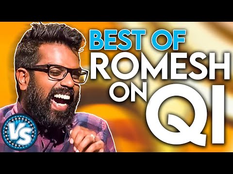 BEST OF Romesh On QI! His Funniest Rounds!