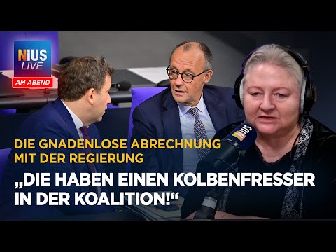 Political consultant Antje Hermenau delivers a furious rant about Merz and Co. | NIUS Live on the...