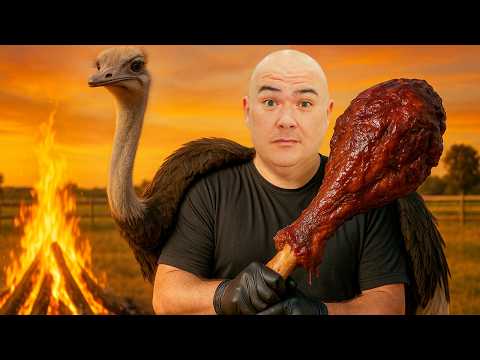 I Cooked a Whole Ostrich!