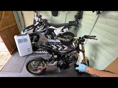 Honda Grom MSX 125 SP 2023 engine swapped cbr 300cc ( Part1 )