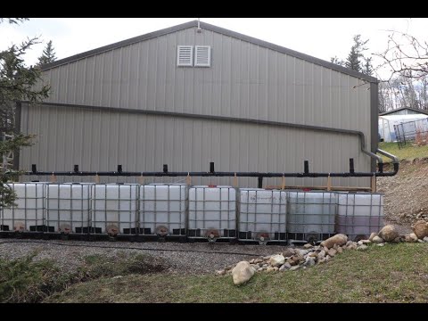 8000 LITER RAINWATER HARVEST SYSTEM. AWESOME
