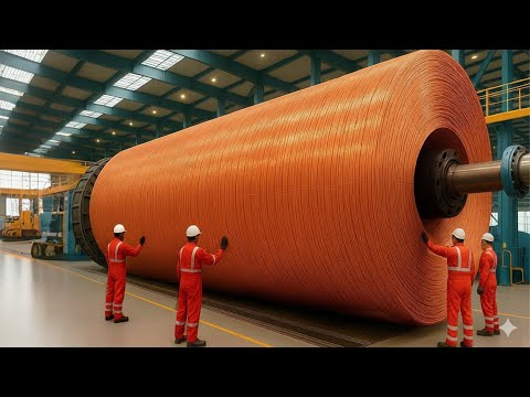 Inside Copper Wire Factory – How Endless Copper Wires Are Made at Massive Scale (Full Process)