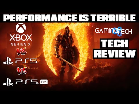 Performance Is Terrible In Elder Scrolls IV: Oblivion Remastered - PS5 vs Xbox vs PS5 Pro