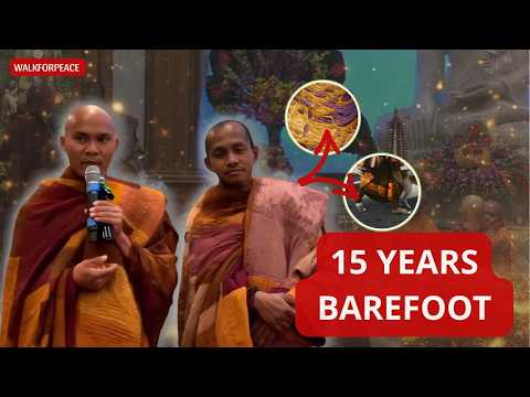 Interview: The Monk Who Never Wears Shoes (15 Years)— He Sleeps Sitting Up | Walk for Peace