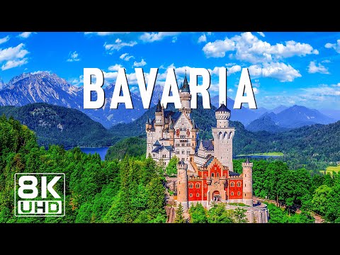 Bavaria 8K UHD – Explore Medieval Towns, Forest Trails, and the Timeless Charm of the Alps