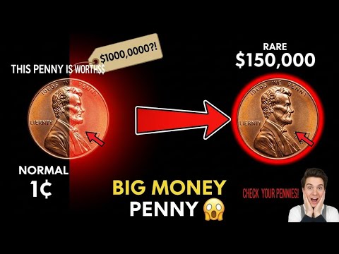 Secret Millionaire Coins - Rare US Pennies Collectors Pay Millions For!