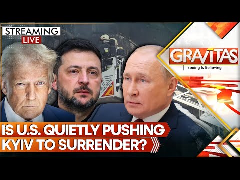 LIVE: U.S. Pushes Kyiv to Surrender Before Putin as Russian Missiles Devastate Ternopil | GRAVITAS