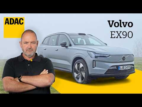 Groß, schwer und nicht günstig: Wie gut ist der elektrische Volvo EX90? | ADAC