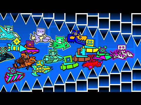 100 Player Competition In Geometry Dash!