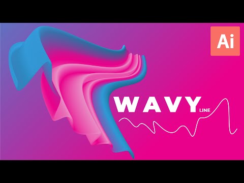 How to Create Abstract Background Flying Silk in Adobe Illustrator With Blend Tool | EPS.04