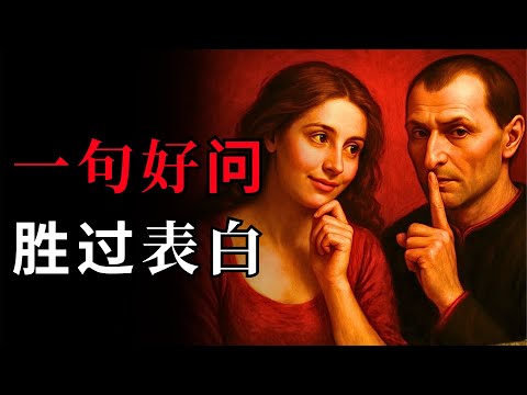 如何问一些能让女人爱上你的问题 | 女性心理学 | 马基雅维利