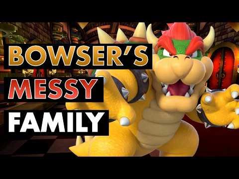 The Bizarre History of Bowser's Family
