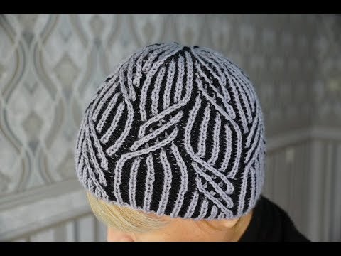 How to knit a beautiful brioche hat. MK