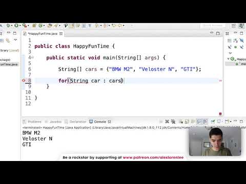 For Each Loop In Java Tutorial #39