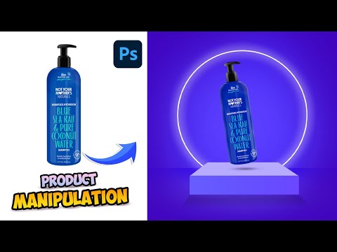 Studio light effect product manipulation in photoshop #photoshoptutorial #photoshopmanipulation
