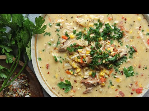 Summer Corn and Chicken Chowder
