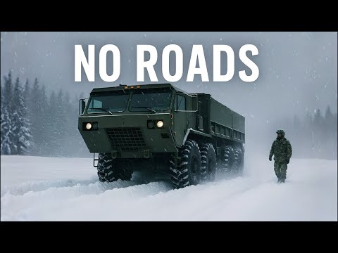 The Biggest Military Snow Trucks Ever Built for Terrain Where Roads Don’t Exist