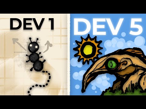 5 DEVS Make a GAME without COMMUNICATING! (ant edition)
