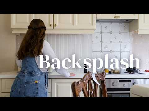 The Backsplash I've Waited For | DIY Backsplash & Delft Tiles
