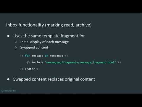 Jack Linke - Server-Side is Dead! Long Live Server-Side (+ HTMX)
