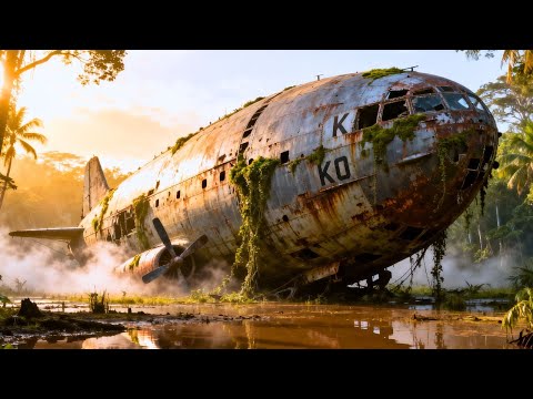 UNBELIEVABLE RESTORATION —K-CLASS BLIMP ABANDONED FOR 80 YEARS IN A MANGROVE TURNED INTO A WORLD WAR