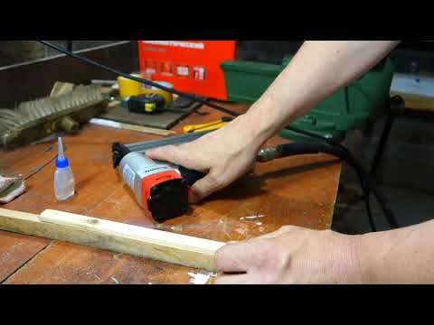 ✅Пневмостеплер Matrix 57410 распаковка тест нейлер гвоздезабивной