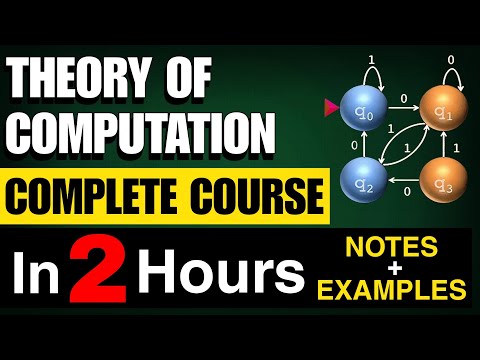 TOC - Complete Course in 2 Hours | THEORY OF COMPUTATION (TOC) in ONE SHOT Video | STATS BY PUNAM