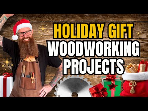Christmas Woodworking Projects to Gift or Sell - Use Offcuts & Scraps! Easy DIY, One Day Builds