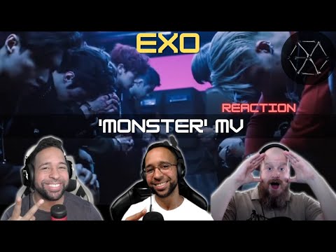 K-Pop Noobs React - EXO  'Monster' MV | StayingOffTopic #exomonster