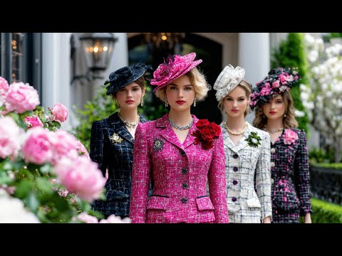 Timeless Luxury CHANEL Tweed & Pearls 2026 | Classic Elegant Style for Mature Women