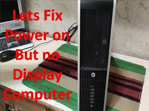 HOW TO FIX COMPUTER NO DISPLAY OR NO SIGNAL MONITOR  2022