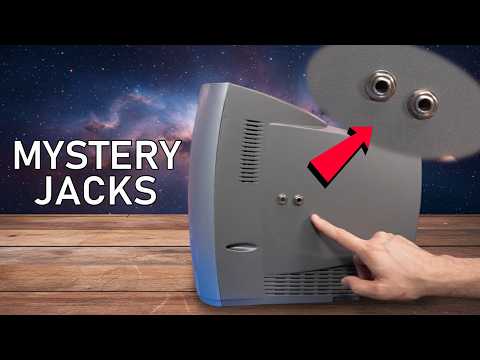 Part 1: Why did someone add these jacks to this old TV? (Magnavox 13MT143S) #repair